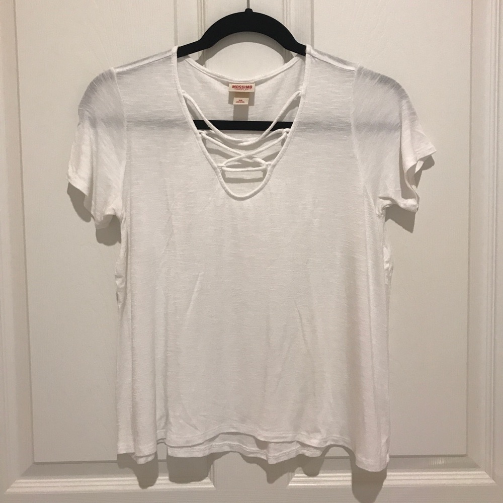 Lace Up Tee